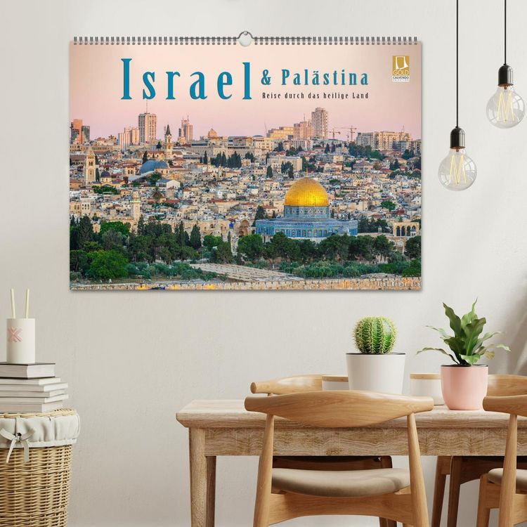 Produktbild: Israel & Pal&auml;stina - Reise durch das heilige Land (Wandkalender 2026 DIN A2 quer), CALVENDO Monatskalender