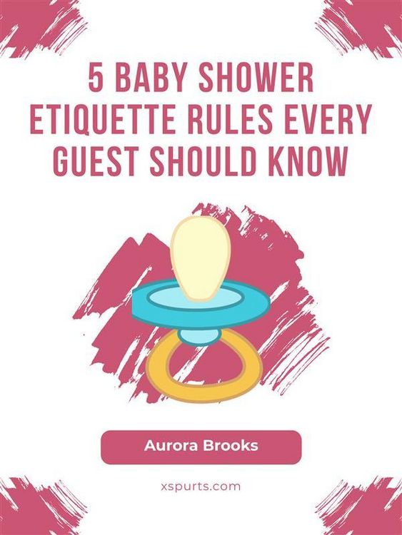 Produktbild: 5 Baby Shower Etiquette Rules Every Guest Should Know