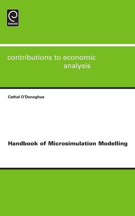 Produktbild: Handbook of Microsimulation Modelling