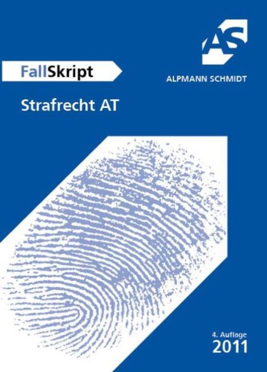 Produktbild: FallSkript Strafrecht AT