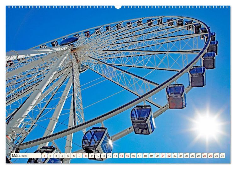Produktbild: Miami und Miami Beach (Wandkalender 2026 DIN A2 quer), CALVENDO Monatskalender