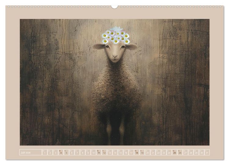 Produktbild: Sch&auml;fchenparade (Wandkalender 2026 DIN A2 quer), CALVENDO Monatskalender