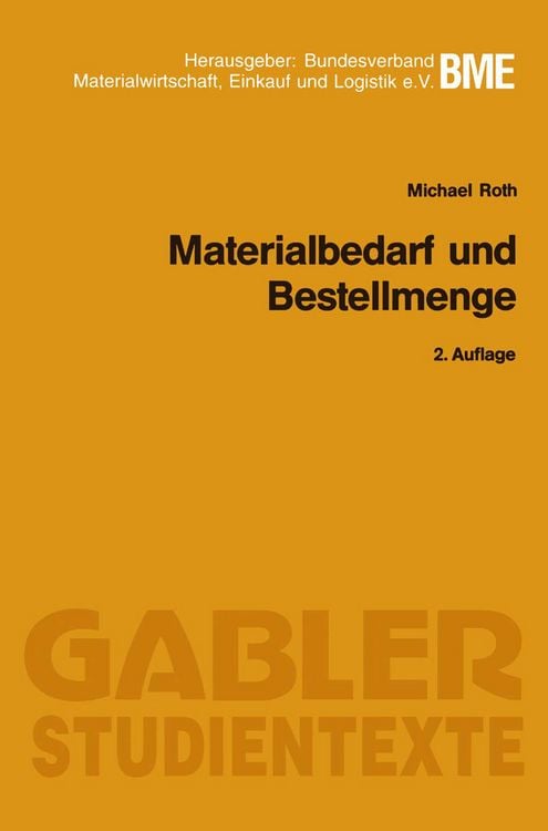 Produktbild: Materialbedarf und Bestellmenge