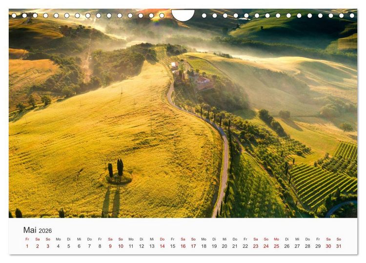 Produktbild: Italien - S&uuml;deuropa (Wandkalender 2026 DIN A4 quer), CALVENDO Monatskalender