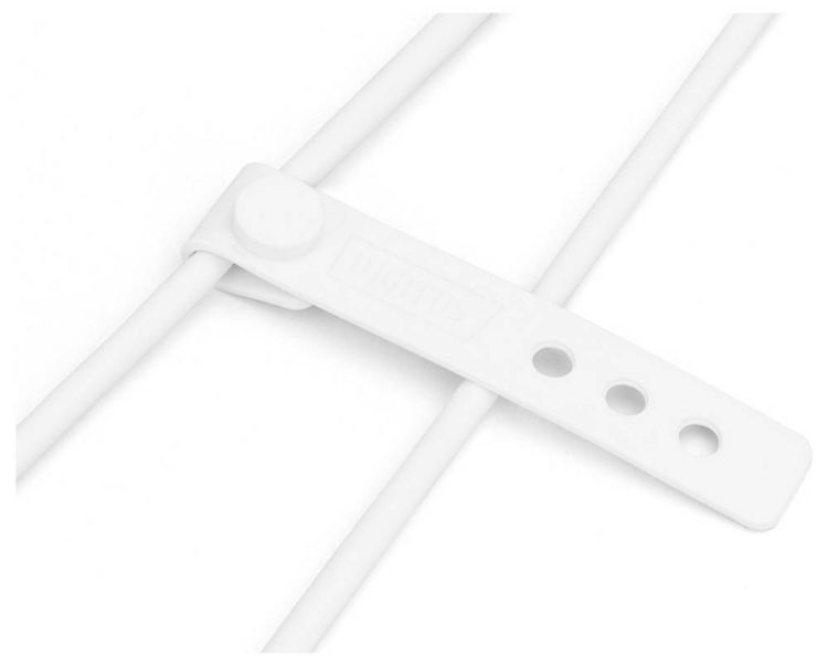 Produktbild: Digitus USB-C&reg; Kabel USB 2.0 USB-C&reg; Stecker 1.00m Wei&szlig; (matt) exzellente Alterungseigenschaften, Flexibel, flexibler Innenleiter