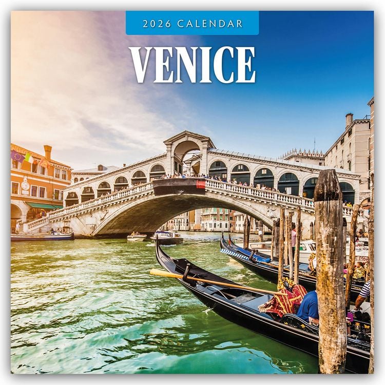 Produktbild: Venice – Venedig 2026 – 16-Monatskalender