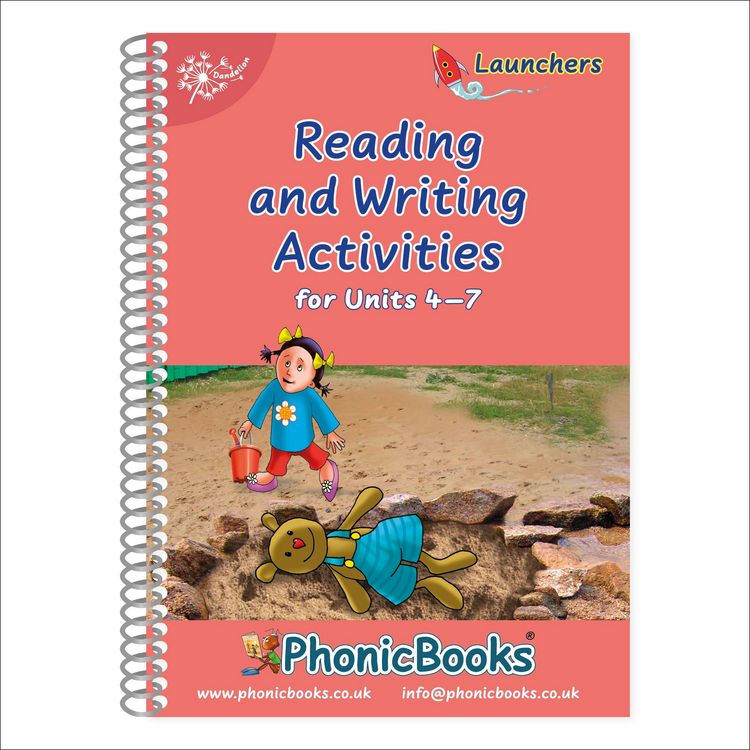 Produktbild: Phonic Books Dandelion Launchers Reading and Writing Activities Units 4-7