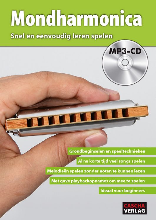 Produktbild: Mondharmonica - Snel en eenvoudig leren spelen + MP3-CD