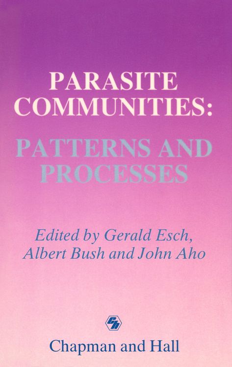 Produktbild: Parasite Communities: Patterns and Processes