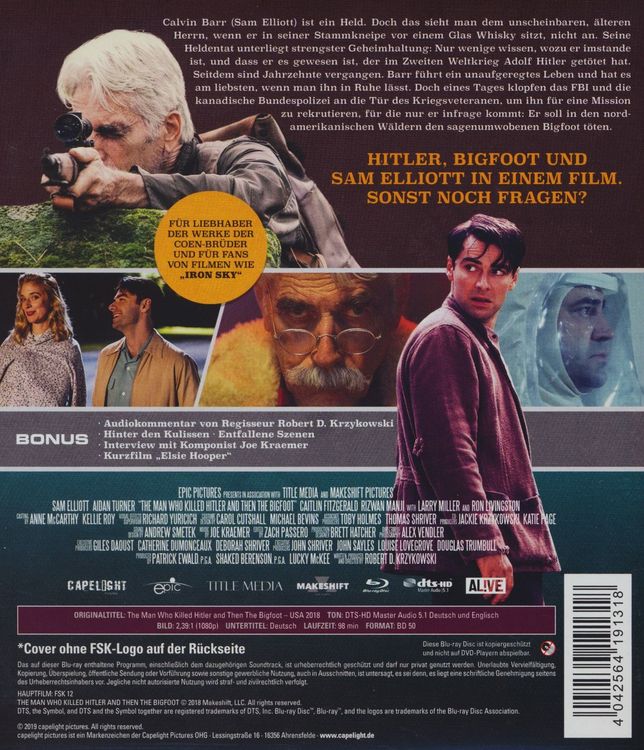 Produktbild: The Man Who Killed Hitler and Then The Bigfoot