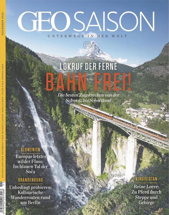 Produktbild: GEO SAISON 11/2020 - Bahn frei!