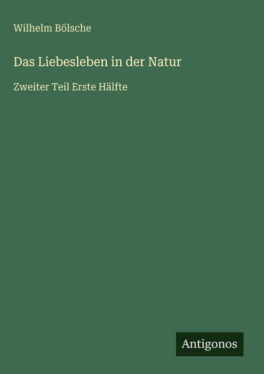 Produktbild: Das Liebesleben in der Natur