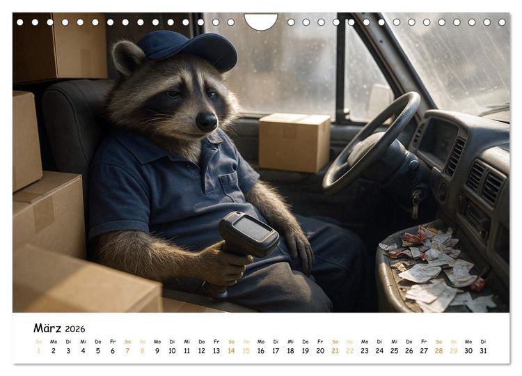 Produktbild: Dienst nach Vorschrift (Wandkalender 2026 DIN A4 quer), CALVENDO Monatskalender