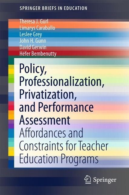 Produktbild: Policy, Professionalization, Privatization, and Performance Assessment