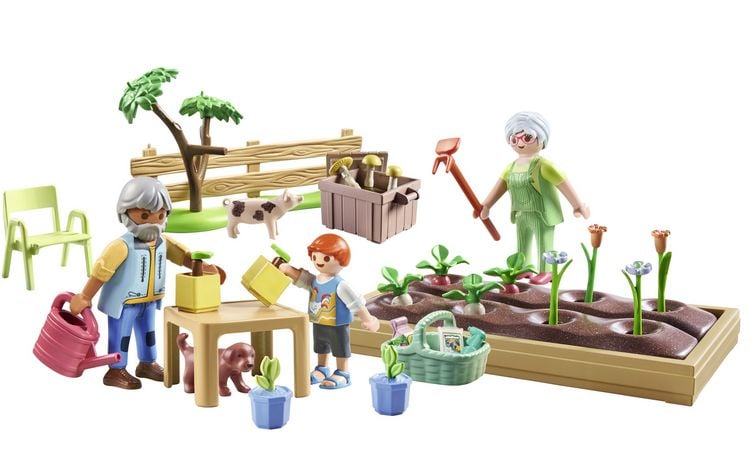 Produktbild: Playmobil&reg; Country Idyllischer Gem&uuml;segarten bei den Gro&szlig;eltern 71443