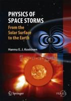 Produktbild: Physics of Space Storms