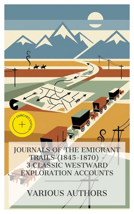 Produktbild: Journals of the Emigrant Trails (1845-1870) - 3 Classic Westward Exploration Accounts