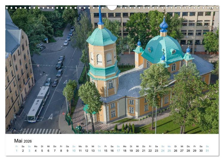 Produktbild: Riga - Metropole des Baltikums (Wandkalender 2026 DIN A3 quer), CALVENDO Monatskalender