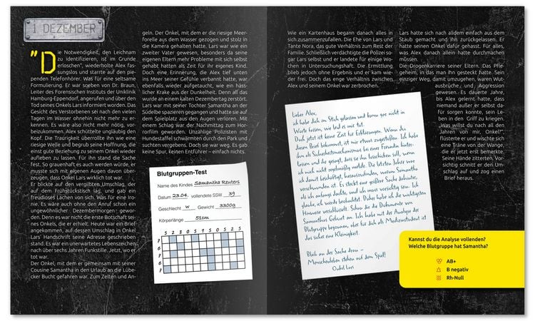 Produktbild: Escape-Adventskalender - Die Maske des Toten