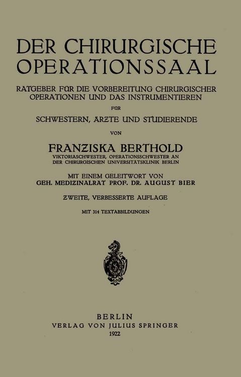 Produktbild: Der Chirurgische Operationssaal
