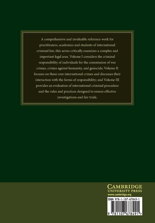 Produktbild: International Criminal Law Practitioner Library