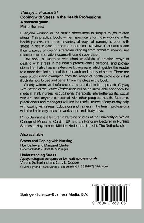 Produktbild: Coping with Stress in the Health Professions