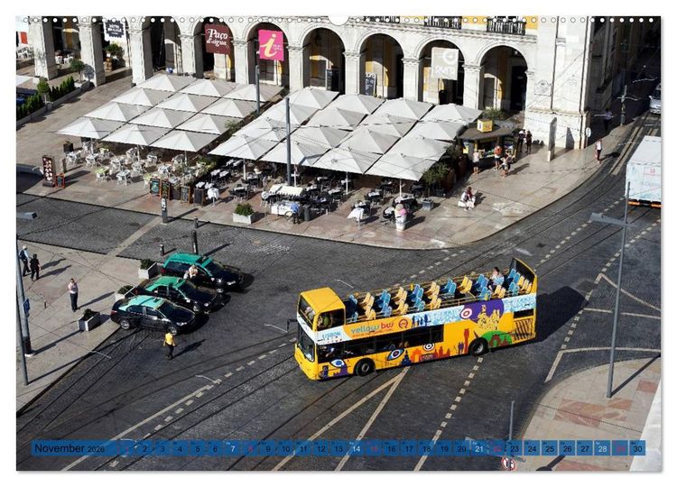 Produktbild: BlickPunkt Lissabon (hochwertiger Premium Wandkalender 2026 DIN A2 quer), Kunstdruck in Hochglanz