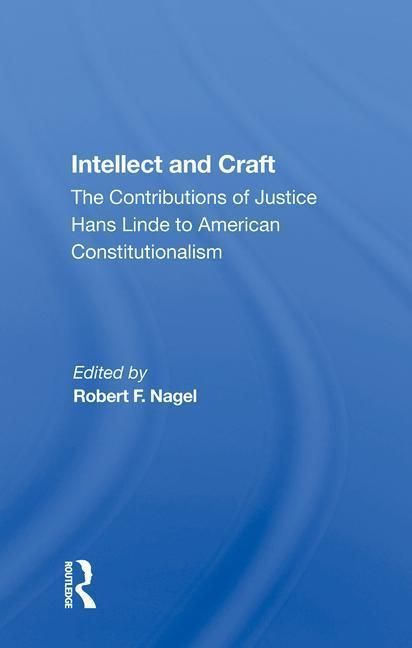 Produktbild: Nagel, R: Intellect And Craft