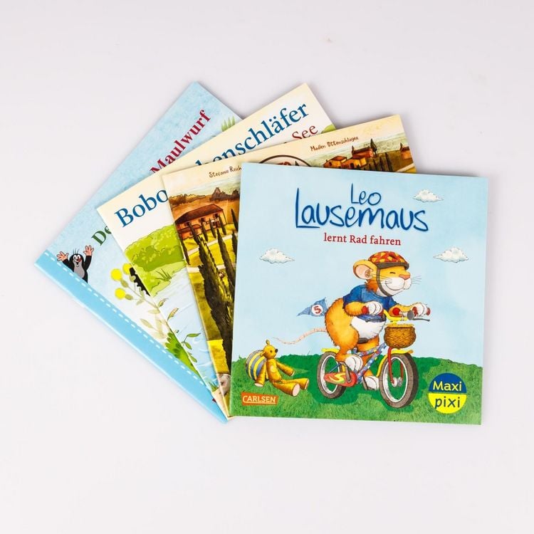 Produktbild: Maxi-Pixi-4er-Set 127: Drau&szlig;en unterwegs (4x1 Exemplar)