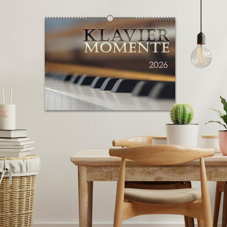 Produktbild: Klavier Momente (Wandkalender 2026 DIN A3 quer), CALVENDO Monatskalender