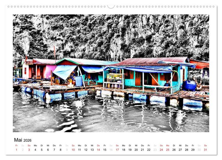 Produktbild: Vietnam - Mit anderen Augen (Wandkalender 2026 DIN A2 quer), CALVENDO Monatskalender