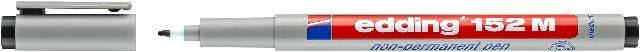 Produktbild: edding 152 M Non-permanenter Folienschreiber schwarz