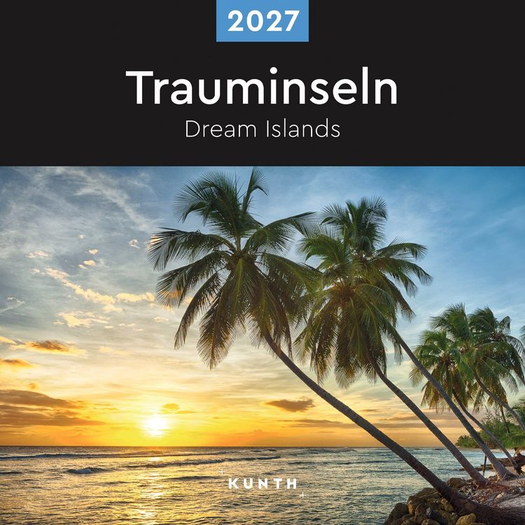 Produktbild: Trauminseln - KUNTH Broschurkalender 2027
