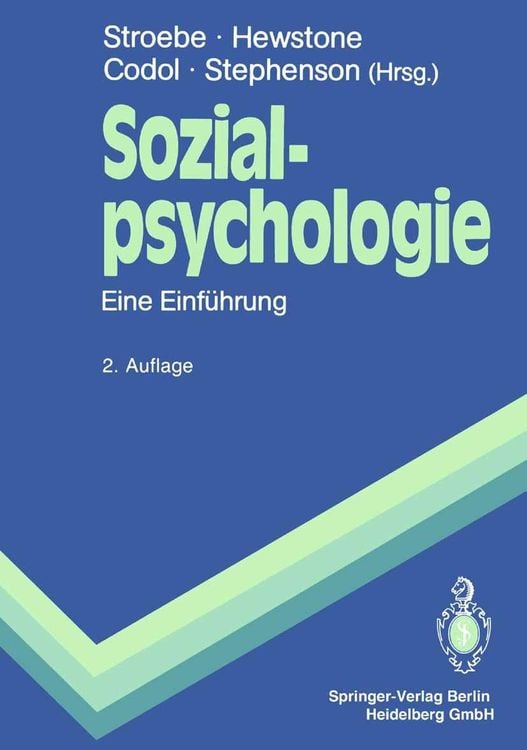 Bild vom Artikel Sozialpsychologie vom Autor Wolfgang Stroebe