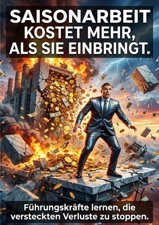 Produktbild: Saisonarbeit kostet mehr, als sie einbringt.