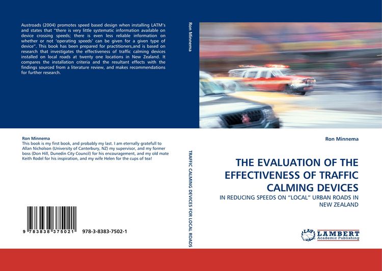 Produktbild: THE EVALUATION OF THE EFFECTIVENESS OF TRAFFIC CALMING DEVICES