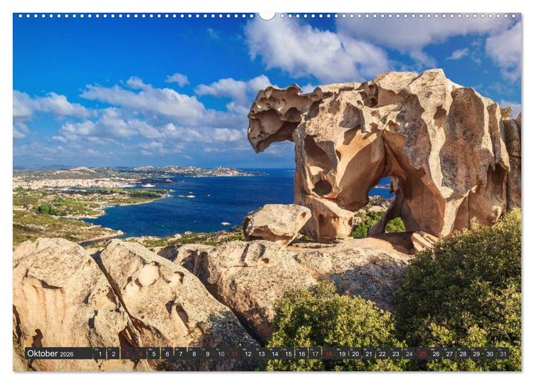 Produktbild: Sardinien - Traumstr&auml;nde am Mittelmeer (Wandkalender 2026 DIN A2 quer), CALVENDO Monatskalender