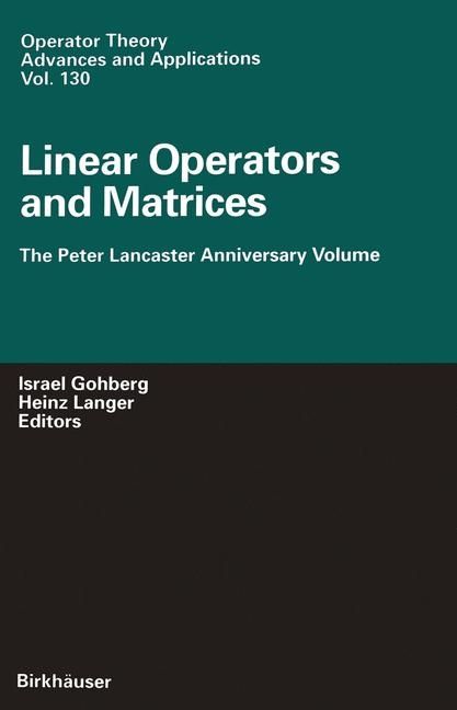 Produktbild: Linear Operators and Matrices