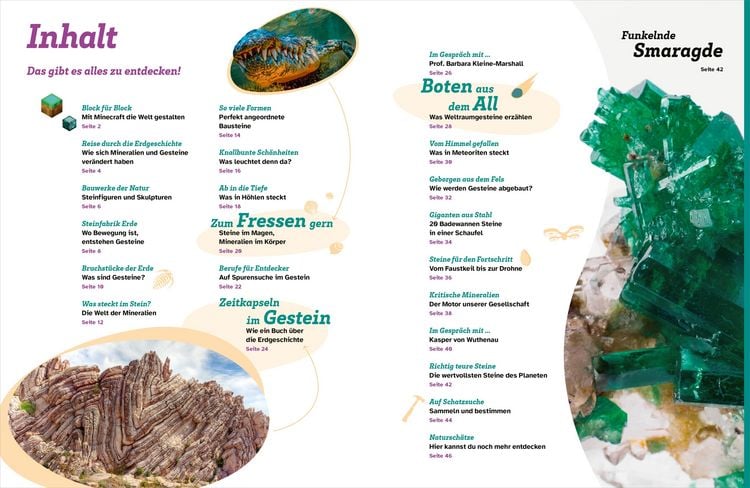 Produktbild: WAS IST WAS Mineralien und Gesteine. Sch&auml;tze der Natur
