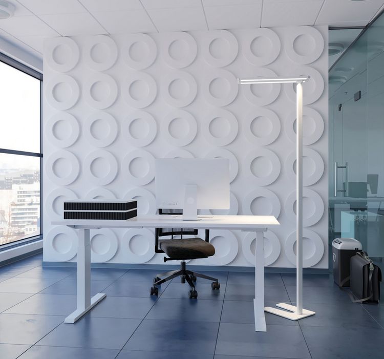 Produktbild: HANSA Stehleuchte LED Larimar, weiss