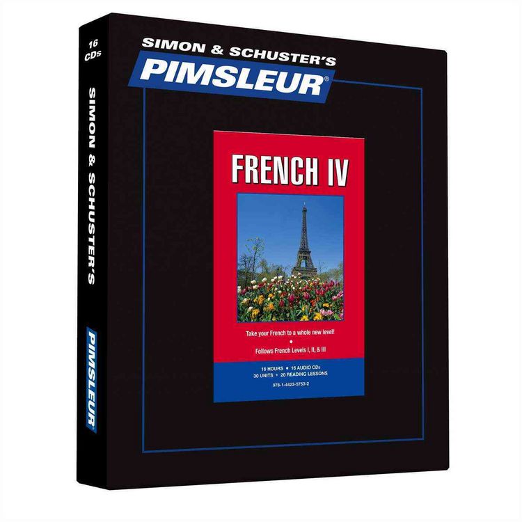Produktbild: PIMSLEUR FRENCH LEVEL 4 CD 16D