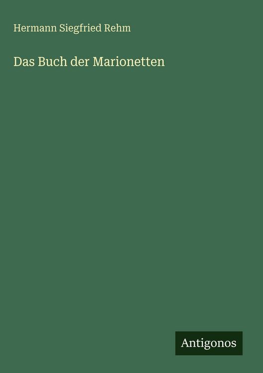 Produktbild: Das Buch der Marionetten