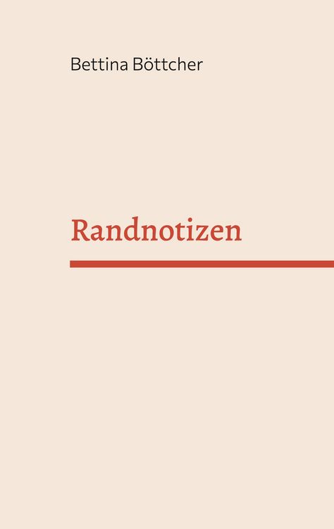 Produktbild: Randnotizen