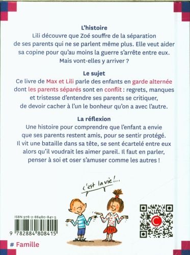 Produktbild: Lili veut aider sa copine &agrave; r&eacute;concilier ses parents