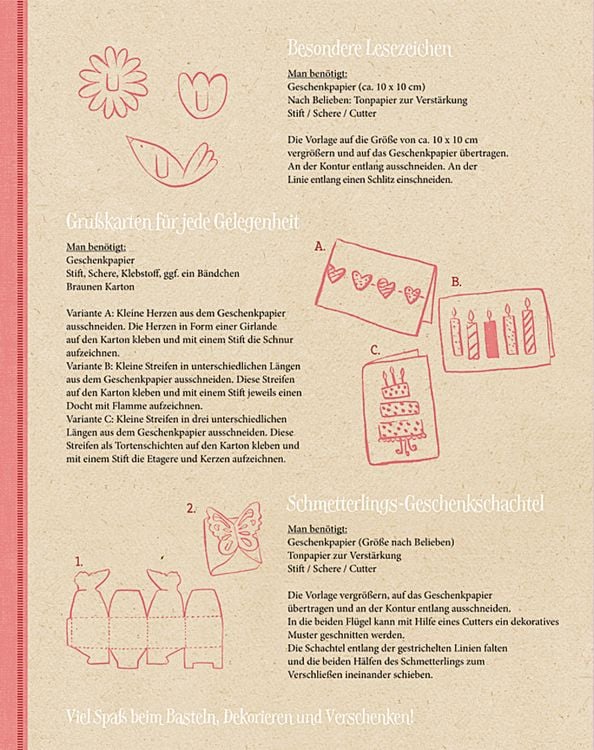 Produktbild: Geschenkpapier-Buch &ndash; Sch&ouml;ner Schenken