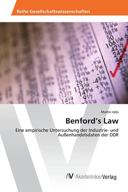 Produktbild: Benford's Law