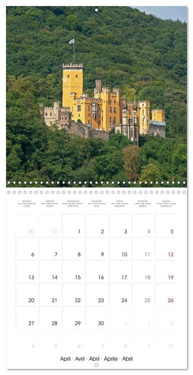 Produktbild: Romantic Castles and Palaces in Germany (Wall Calendar 2026 12 &times; 12 Inch) CALVENDO 12 Month Wall Calendar