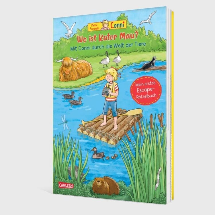 Produktbild: Conni Gelbe Reihe (Besch&auml;ftigungsbuch): Wo ist Kater Mau?