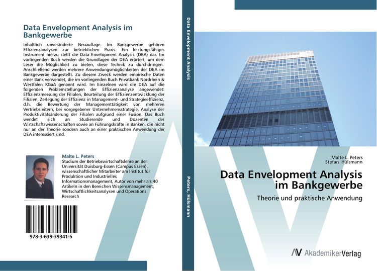 Produktbild: Data Envelopment Analysis im Bankgewerbe