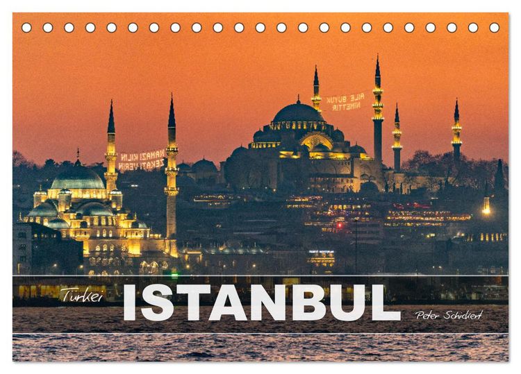 Produktbild: T&uuml;rkei - Istanbul (Tischkalender 2026 DIN A5 quer), CALVENDO Monatskalender